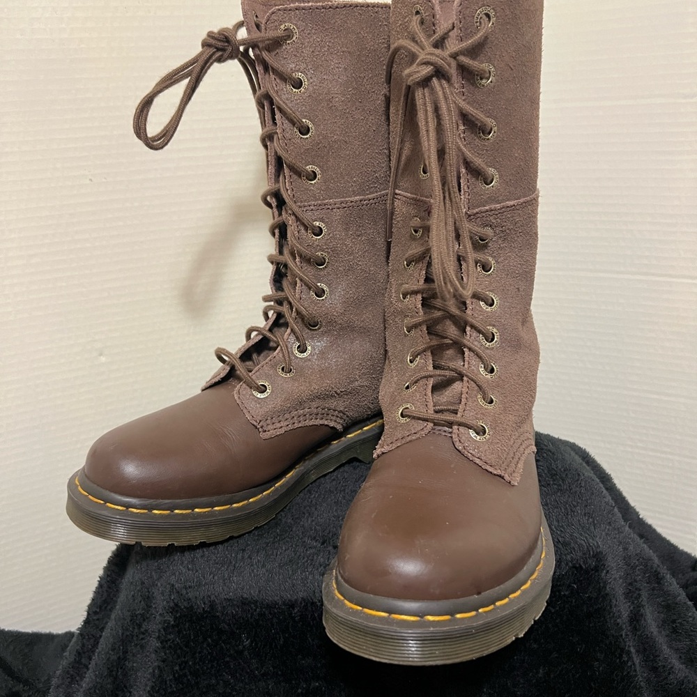 Ladies Brown Doc Martens